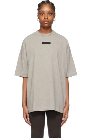 FEAR OF GOD T-shirt gris à col ras du cou