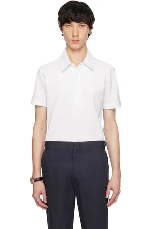 Orlebar Brown Polo Sebastian blanc