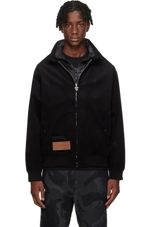 A Bathing Ape Blouson noir à écusson