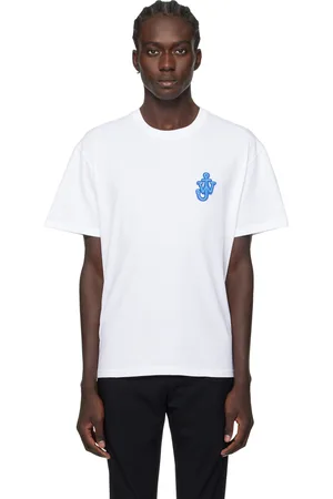 J.W.Anderson T-shirt blanc à écusson à logo