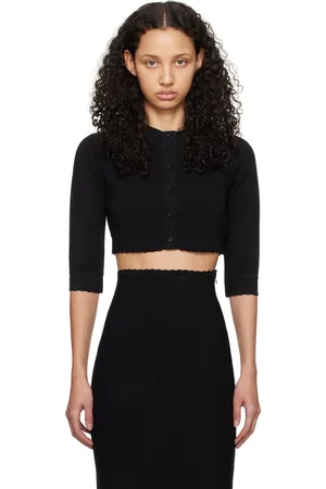 Victoria Beckham Cardigan écourté noir