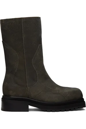 ECKHAUS LATTA Bottes brunes à talon étagé