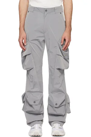OUATE Pantalon cargo Channel gris