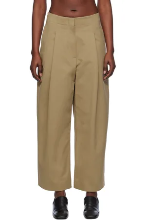 STUDIO NICHOLSON Pantalon Dordoni brun clair