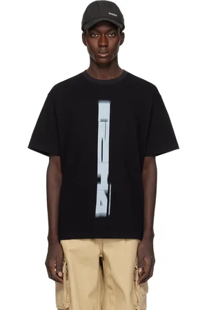 C2H4 T-shirt Deformation noir