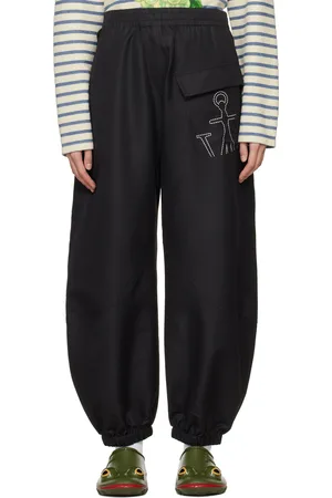 J.W.Anderson Pantalon de détente asymétrique noir