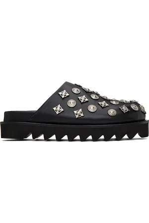 TOGA PULLA Flâneurs noirs exclusifs à SSENSE