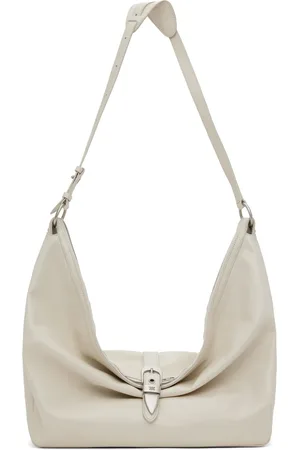 MARGE SHERWOOD Sac beige à patte de style ceinture