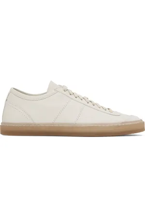 LEMAIRE Baskets Linoleum blanc cassé