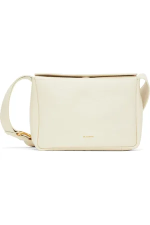 Jil Sander Petit sac à bandoulière blanc cassé