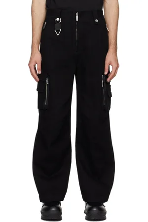 C2H4 Pantalon de travail cargo noir