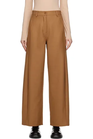 Holzweiler Pantalon Vidda brun clair