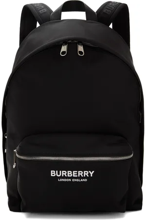 Burberry Sac à dos noir en nylon