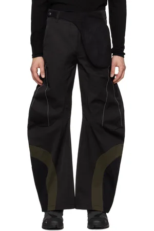 FFFPOSTALSERVICE Pantalon V1 noir à pochette intégrée