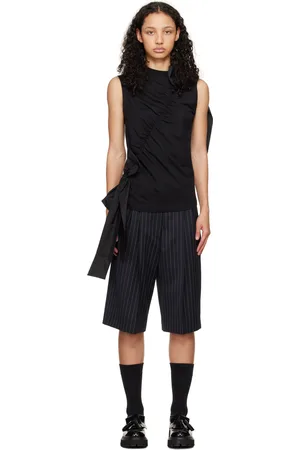 Msgm Débardeur noir à boucles
