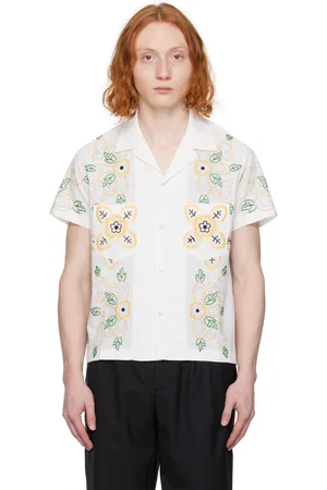 BODE Chemise blanche à motif fleuri