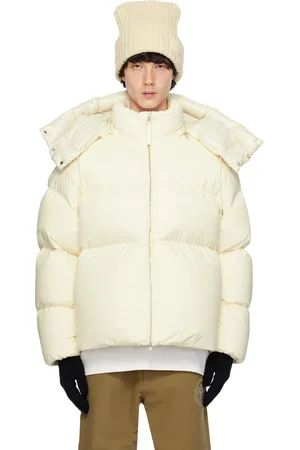 Moncler Blouson Antila blanc cassé rembourré en duvet - Moncler x Roc Nation