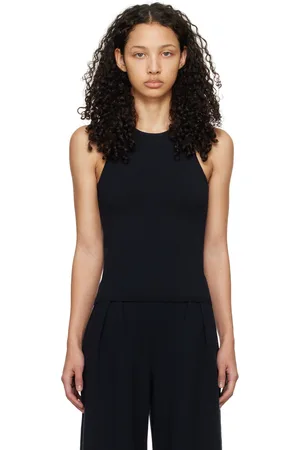 Max Mara Débardeur Alfeo bleu marine