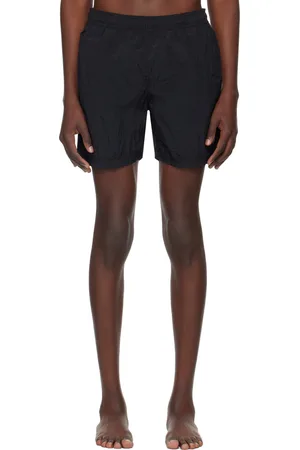 Stone Island Maillot de bain froissé noir