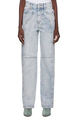 Isabel Marant Jean Valeria bleu en denim