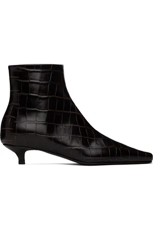 Totême Bottes étroites brunes