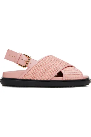 Marni Sandales Fussbett roses