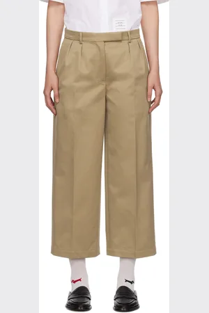 Thom Browne Pantalon décontracté beige