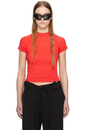 OTTOLINGER T-shirt déconstruit rouge