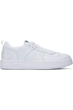 Basket hugo discount boss homme blanche