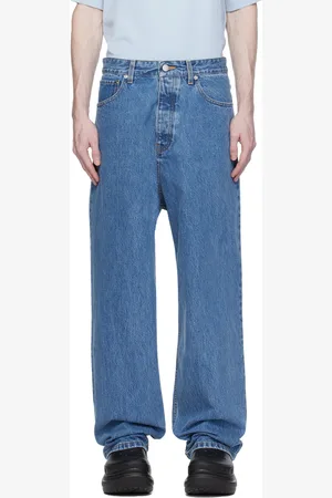 VTMNTS Jean ample bleu