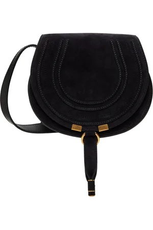 Chloé Petit sac sellier bleu marine - Marcie