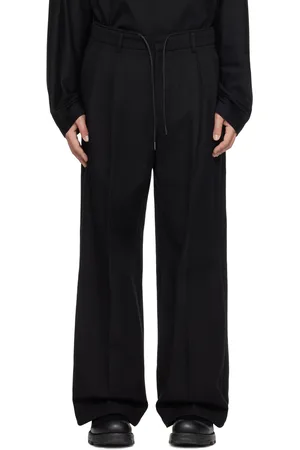 JUUN.J Pantalon noir à plis