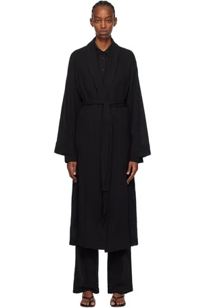 ÉTERNE Peignoir Lennon noir