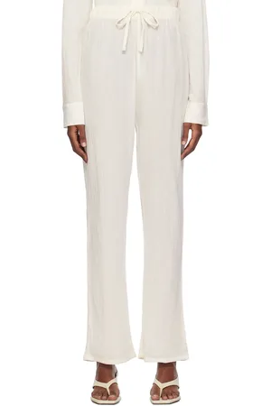 ÉTERNE Pantalon de détente Willow blanc cassé