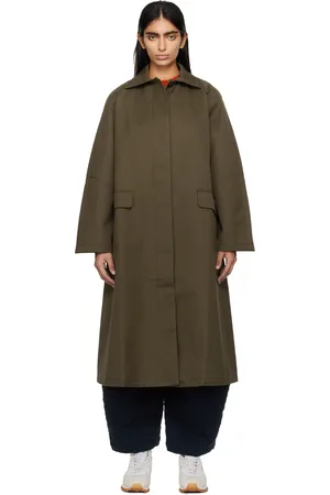 CORDERA Trench kaki à manches raglan