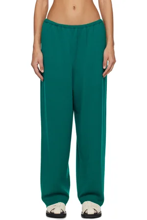 CORDERA Pantalon de détente vert à taille élastique