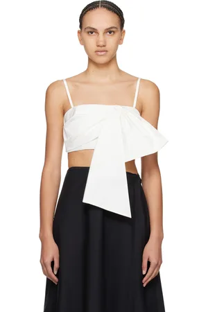 Msgm Débardeur blanc à boucle