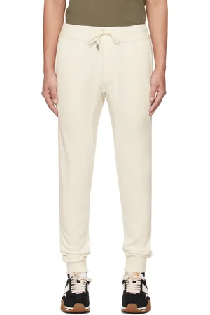 Tom Ford Pantalon de survêtement léger blanc cassé