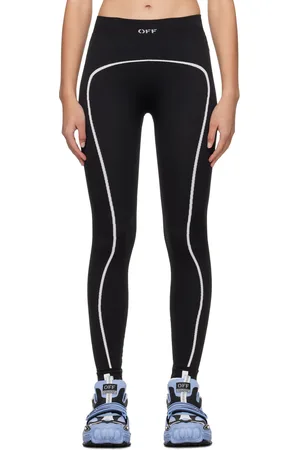 OFF-WHITE Legging noir sans coutures
