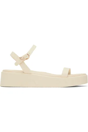 Ancient Greek Sandals Sandales Irida blanc cassé