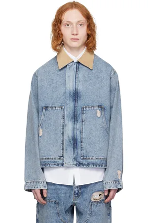 Veste en jean online multicolore