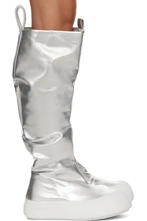 Yume Yume Bottes style pêcheur argentées
