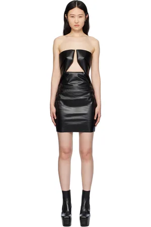 Rick Owens Robe courte Prong noire