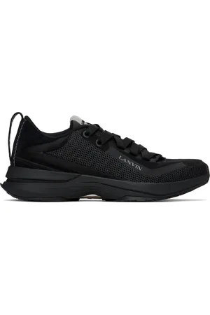 Lanvin Baskets L-I noires en filet