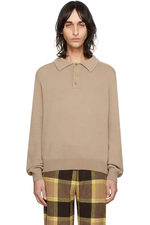 BODE Polo beige à col classique