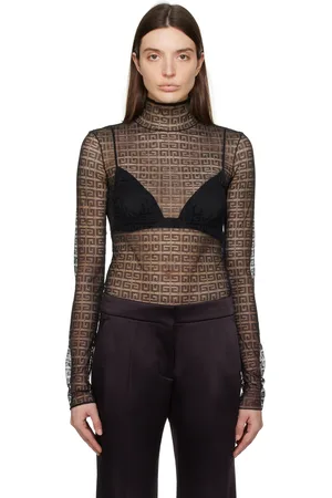 Givenchy Justaucorps noir à col roulé