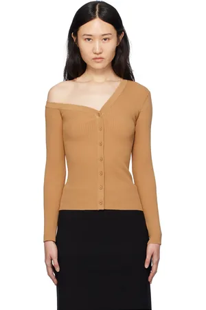 Staud Cardigan Craftsman brun clair