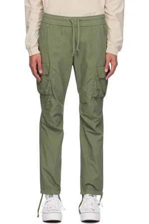 JOHN ELLIOTT Pantalon cargo décontracté vert
