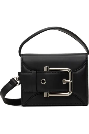 OSOI Micro sac noir à patte à boucle à ardillon
