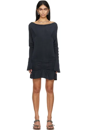 KNWLS Robe courte bleu marine